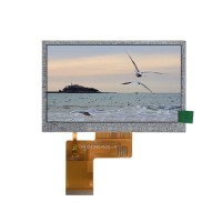 4.3inch LCD Screen 40Pin Display Screen with Touch Panel for General AT043TN24 V1 AT043TN25 V2