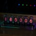 NovelLife Tube-RGB Pseudo Glow Tube Clock Desktop E-sports Room Decoration Gift for Boyfriend