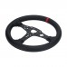 33CM/13" Racing Steering Wheel (with Cow Leather) PC SIM Racing Accessory Suitable for MOZA R5