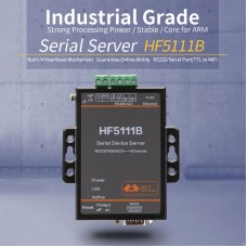 HF5111B Serial Server Industrial Serial Port Server RS232/RS485/RS422 to Ethernet RJ45 Converter