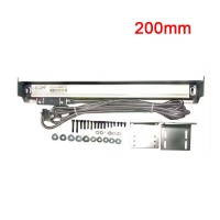200MM/7.9" 5U Linear Scale Grating Ruler Perfect for Digital Readout Grinding Milling EDM Machines