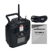 Radiomaster TX12 MARK II Right-Handed Throttle RC Controller RC Plane Transmitter (ELRS + RX24T Receiver)