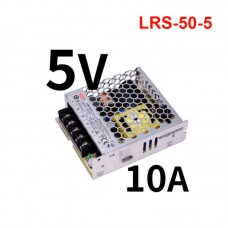 Mean Well LRS-50-5 5V 10A 50W Switching Power Supply PC Power Supply Unit PSU with Single Output