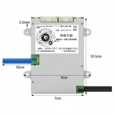 7S to 16S 80A (Peak 150A) BMS Lithium Battery Protection Board for Electric Vehicle Lithium Battery