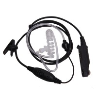 Air Acoustic Tube Walkie Talkie Headphone Compatible with Waterproof Walkie Talkie UV-9R Plus BF-9700 for Baofeng