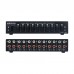 B059 Audio Switcher RCA Audio Selector 10 IN 2 OUT or 2 IN 10 OUT Lossless Bidirectional Switching