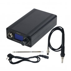 HamGeek T12 Soldering Iron Station T12-A 50-700℃ 1.3" Digital Screen Automatic Sleep for JBC 936