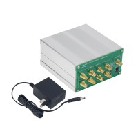 Clock Distributor Square Wave Distribution Amplifier 8-Channel Output (SMA Port Output 0-5Vpp)