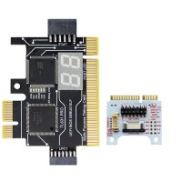TL631 PRO PCIE Diagnostic Card with Mini PCIE Adapter Card for PC Laptop COM DEBUG MAC LPC Test