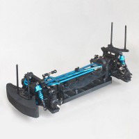 1:10 HSP Unlimited 94123 Drift Car Frame Finished Version RTR Kit Empty Frame with Plastic Chassis