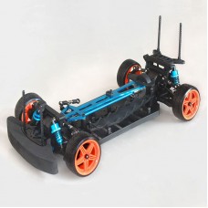 1:10 HSP Unlimited 94123 Drift Car Finished Version RTR Kit Empty Frame with Plastic Chassis and Drifting Tyre