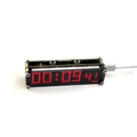 F1.9 WiFi LED Digital Mini Dot Matrix Clock ESP8266 DIY Alarming Clock Module for Home Direction