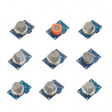 9PCS MQ-2/3/4/5/6/7/8/9/MQ135 Smoke Sensor Module High Quality Gas Detector for Arduino