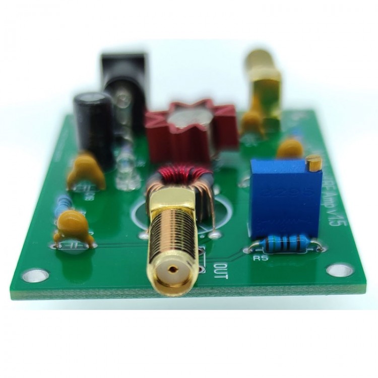 Universal Wideband RF Amplifier 1M - 500MHz 1W 9 - 12V RF AMP With Two ...