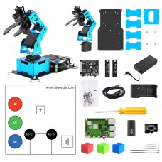 Hiwonder ArmPi Mini 4DOF Vision Robot Arm Mechanical Arm with Motherboard for Raspberry Pi CM4/4G