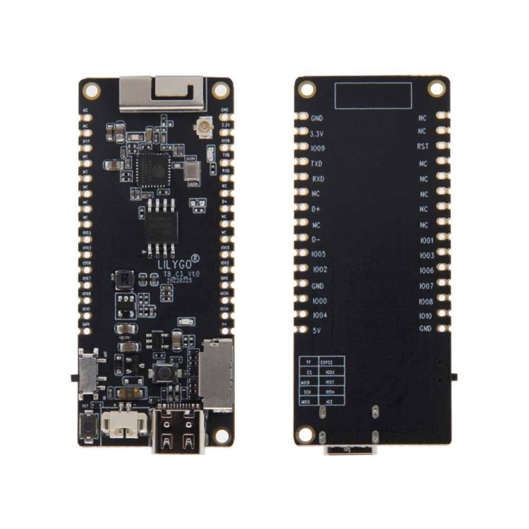 LILYGO T8-C3 ESP32-C3 Development Board WiFi Bluetooth Wireless Module ...