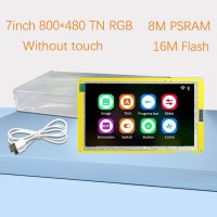 ESP32-S3 Development Board with 7 Inch TN Touch Screen 8M PSRAM 16M Flash for IoT Development