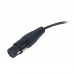 USB to DMX USB DMX Cable DMX512 Console Adapter Cable with Alloy Shell to Control Stage Lights