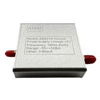 HT002 1MHz - 8000MHz RF Power Meter AD8318 Module Logarithmic Detector Controller for Power Detection