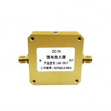 LNA-28IF Low Noise Amplifier High Quality and High Gain GPS Feeding Amplifier with SMA-MF Connector