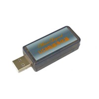 HiFi Audio USB Power Filter Bidirectional Isolation USB Male to USB Female Filter for Eliminating Current Noise