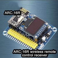 ARC-16R 16-Channel Wireless Remote Control Receiver Model Airplane Remote Control FPV Receiver Module with OLED Screen