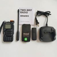 UV-K5 Portable Walkie Talkie One Key Frequency Matching AM/FM 50 - 599 Receiving 3-Band Transmission