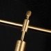 High Quality Solid Brass Dowsing Rod Chinese Stylish Dragon Head and Tail for Desktop Decoration