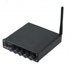 Black D210B TPA3116 Power Amplifier Class D HiFi Digital Amplifier with Tune Adjustment Function (3034 Bluetooth)