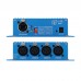 TP-D16 Blue ArtNet Stage Light Controller 4 Ports Bidirectional Network Signal Transmission Controller 4 Channel