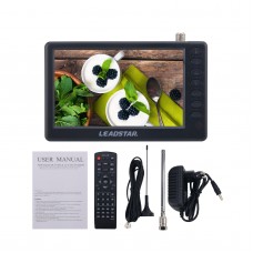 LEADSTAR D5 5-Inch 800x480 Portable TV Portable Television Small TV Rechargeable Type for Cars