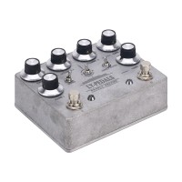 LY-ROCK Clone Version Electric Guitar Effects Pedal Double Preamplifier with Overload and Distortion Effects