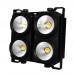 4 x 100W 3200K Warm Light COB LED Blinder 4 DMX512/Voice Control Audience Light Stage Light