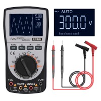 ET826 2-in-1 4000-Count Graphical Multimeter Tester and 200Ksps 20KHz Oscilloscope with HD Screen