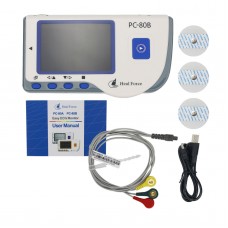 PC-80B Handheld ECG Monitor LCD Electrocardiogram Heart Monitor Recorder Health Care Machine