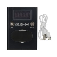 HWLPM-20W 200nm - 2200nm Portable Mini Laser Power Meter Thermoelectric Integrated Power Meter