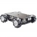 Unassembled Robot Car Kit Mecanum Wheel DC Deceleration Brushed Motor Compatible with Arduino for Raspberry Pi STM32