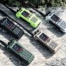 Volcanic Black GT-12 10W Multi-band Handheld Walkie Talkie 2-Inch LED Color Screen Built-in Bluetooth Support FM/AM/UHF/VHF