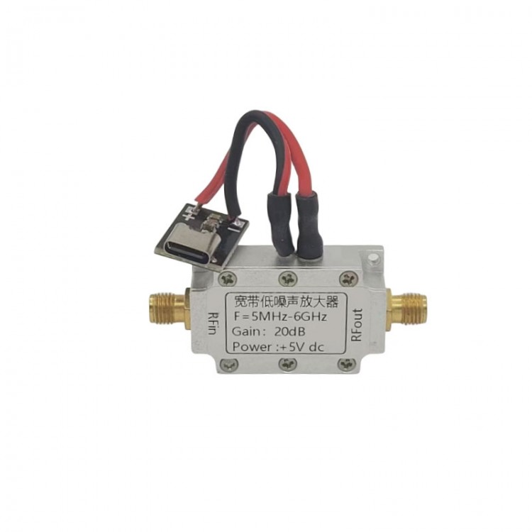 SBB5089 5MHz - 6GHz Wideband Low Noise Amplifier 20dB Gain RF Amplifier ...