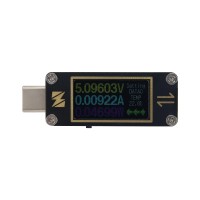 YZX Studio ZY1278E USB Type-C Power Tester Voltage Current Ripple Oscilloscope USB Type-C Meter 4-24V 5A
