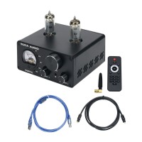 SMART01 Upgrade Version Power Amplifier Bluetooth HiFi 5654 Electronic Tube without Power Adapter
