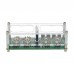 IN12 Nixie Tube Clock Retro Desktop Clock Digital Clock with Remote Control (without IN12 Tubes)