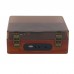 Bluetooth CD Player Disc Player (Cherry Wood) with Built in Speaker Enables Lossless Sound Quality