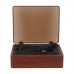 Bluetooth CD Player Disc Player (Cherry Wood) with Built in Speaker Enables Lossless Sound Quality