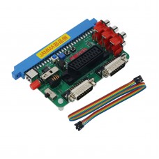 Upgraded SuperGun DC 12V CBOX Arcade Retro Game Converter JAMMA  with EUR SCART and RGBS Interface
