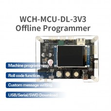 WCH-MCU-DL-3V3 3.3V Offline Programmer Based on CH32F103R Programming Tool Support USB/Serial Port/SWD Download