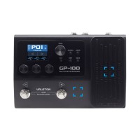 VALETON Black GP-100 Guitar Multi-effects Processor Stereo USB Audio with 140 Built-in Effects Looper