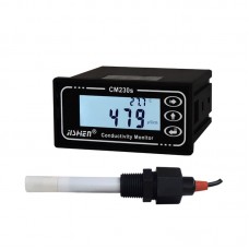 JISHEN CM-230S Industrial Online Water Conductivity Meter TDS Instrument Conductivity Monitor with 2000uS Electrode