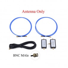 YouLoop Magnetic Antenna Low-loss Wide-band Balun 6M Magnetic Loop Antenna with BNC Connector for SDR Receiver