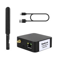 HamGeek HMG-01 Plus POE Black Universal ZigBee Gateway ZigBee Coordinator with USB Data Cable